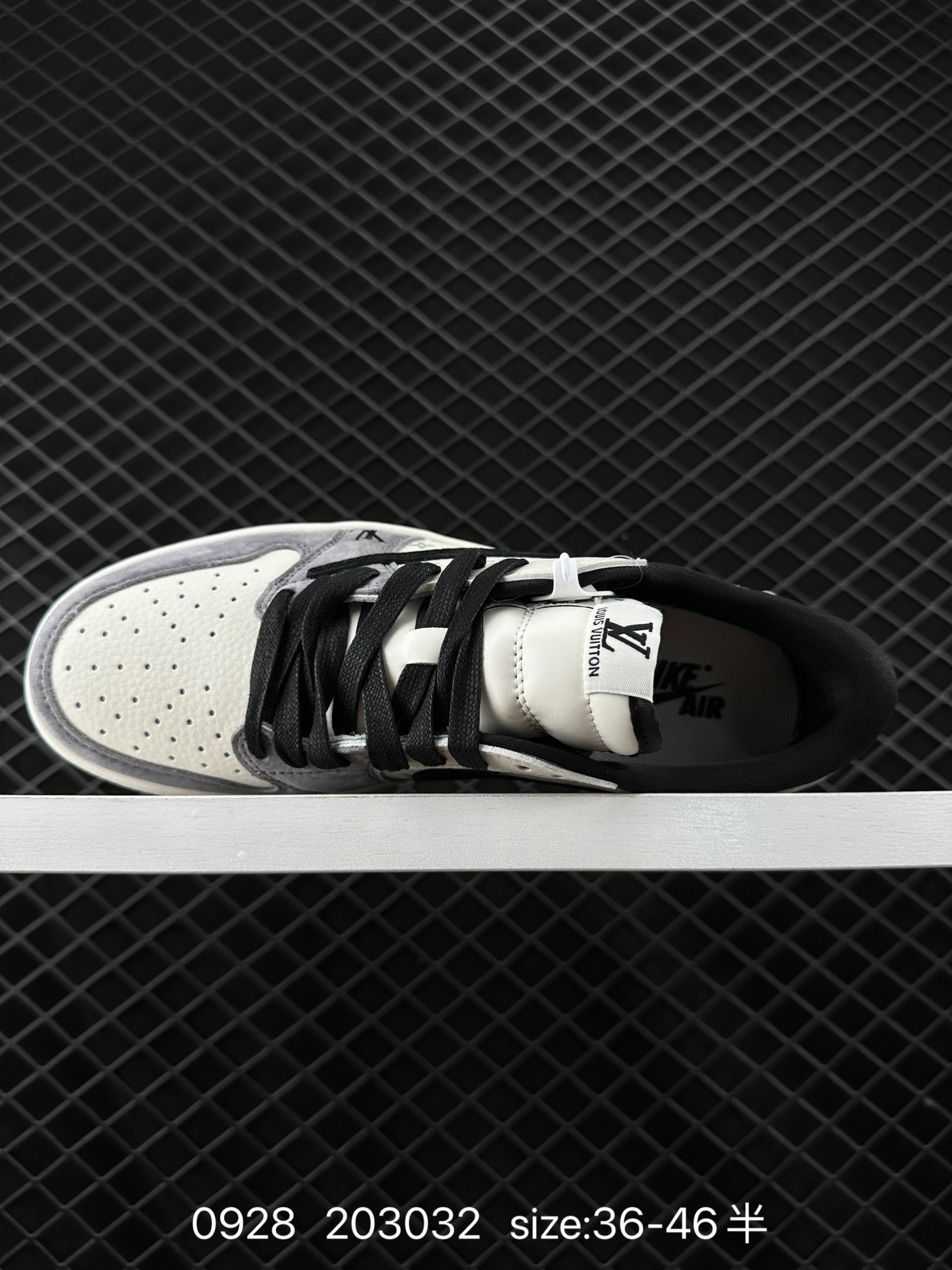 fragment design x Travis Scott x Nike Air Jordan 1 Low OG SP”Black/Green Toe“